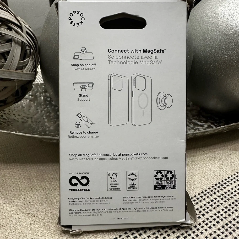 PopSocket Premium Magnetic Phone Grip & Stand - Rose Gold